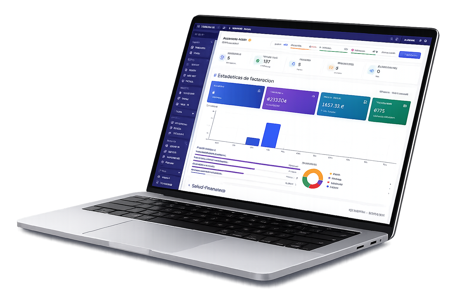 Captura del dashboard de TPVReady